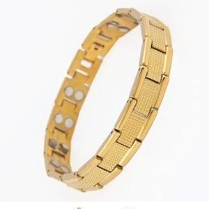 GSM Magnetic Bracelet – Golden