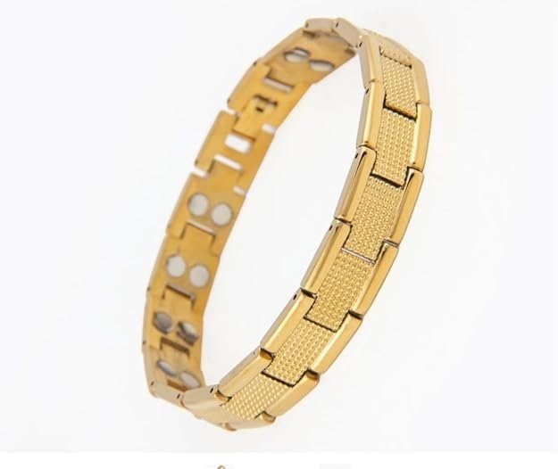 GSM Magnetic Bracelet – Golden